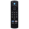 Fire TV remote (P4C6EN) with Prime Video/Netflix/DirecTV/Peacock Buttons - Black