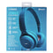 Fisher Vibez Wireless Folding Headphones with Built in Microphone - Blue