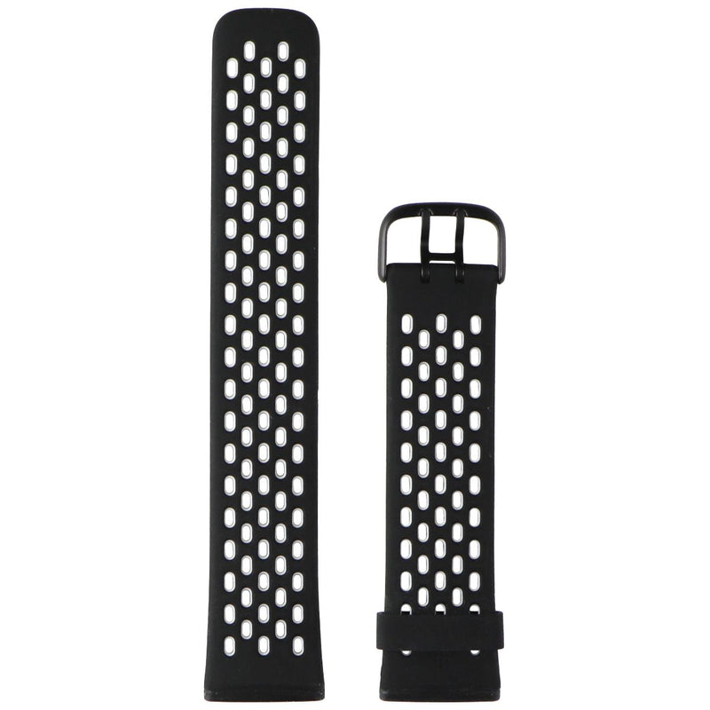Fitbit Sport Band for Fitbit Sense 2/1 & Versa 4/3 - L/G Set - Black/Lunar White