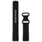 Fitbit Infinity Band for Fitbit Charge 6/Charge 5 - Obsidian (Black) / Large Set