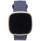 Fitbit Versa 3 Smartwatch (FB511) - Gold Case / Blue Infinity Bands (Full Set)