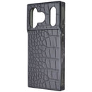 Flaunt Square Case for MagSafe for Apple iPhone 17 Pro  - Black Crocodile