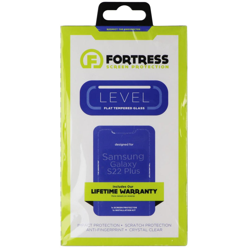 Fortress Flat Tempered Glass Screen Protector for Samsung Galaxy S22(+) - Clear