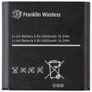 Franklin Wireless Replacement Battery (3.8V / 4000mAh) 941-925552-011 / RG1100
