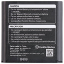 Franklin Wireless Replacement Battery (3.8V / 4000mAh) 941-925552-011 / RG1100