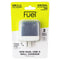 Fuel 50W Dual Port USB-C Wall Charger with Foldable Prongs - White