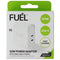 FUEL (50W) Fast Charge Power Adapter with Dual USB-C Ports - White