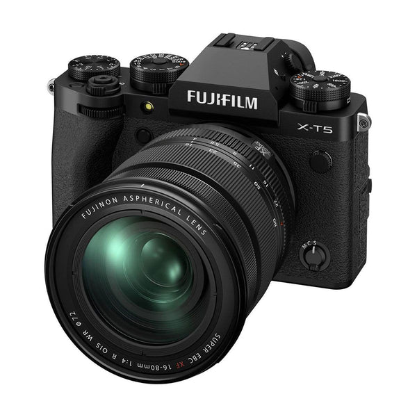 Fujifilm X-T5 Mirrorless Digital Camera with XF16-80MMF4 Lens Kit - Black
