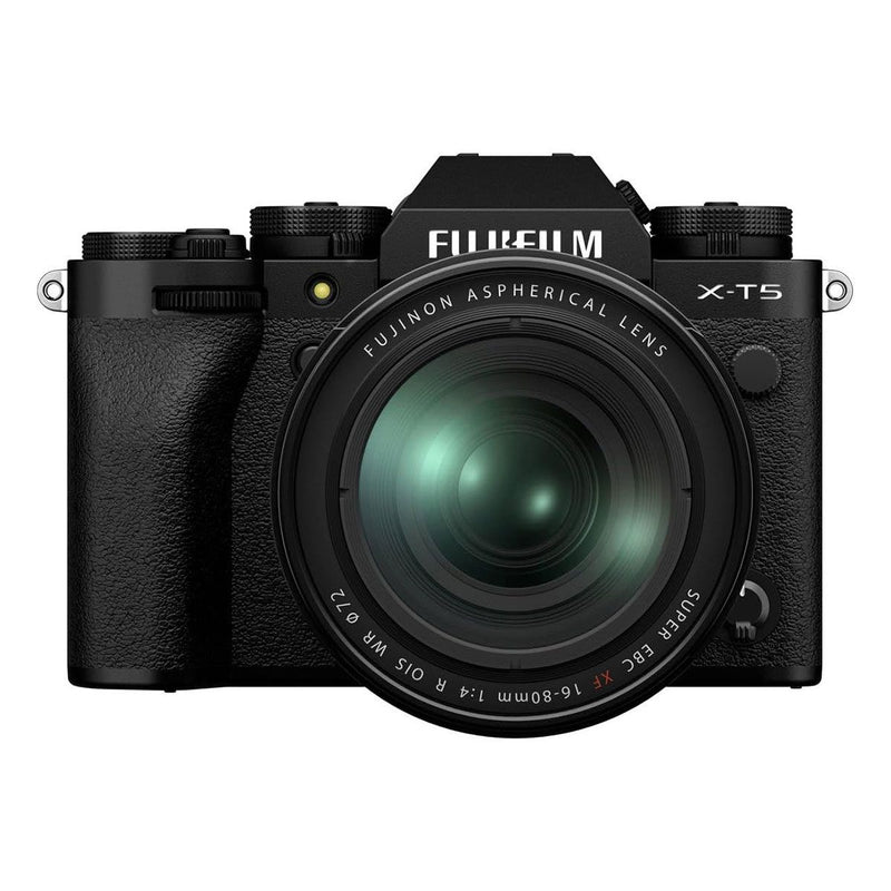 Fujifilm X-T5 Mirrorless Digital Camera with XF16-80MMF4 Lens Kit - Black