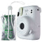 FujiFilm Instax Mini 11 Instant Camera with Strap - Ice White