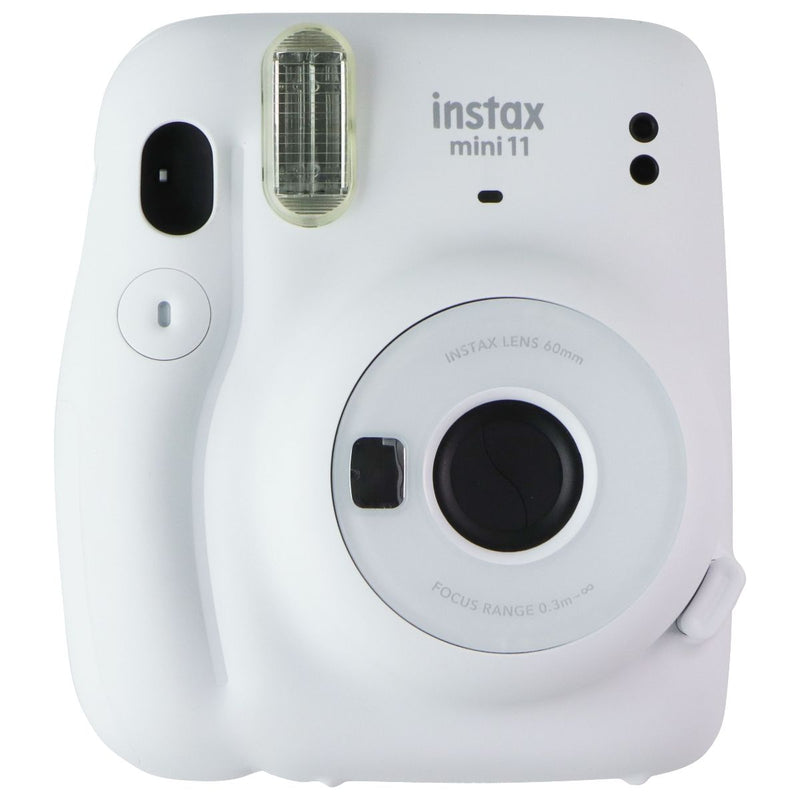 FujiFilm Instax Mini 11 Instant Camera with Strap - Ice White