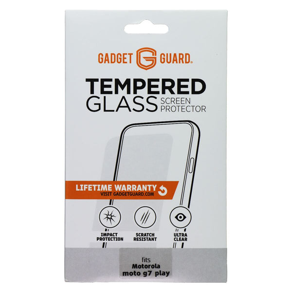 Gadget Guard Tempered Glass Screen Protector for Motorola Moto G7 Play