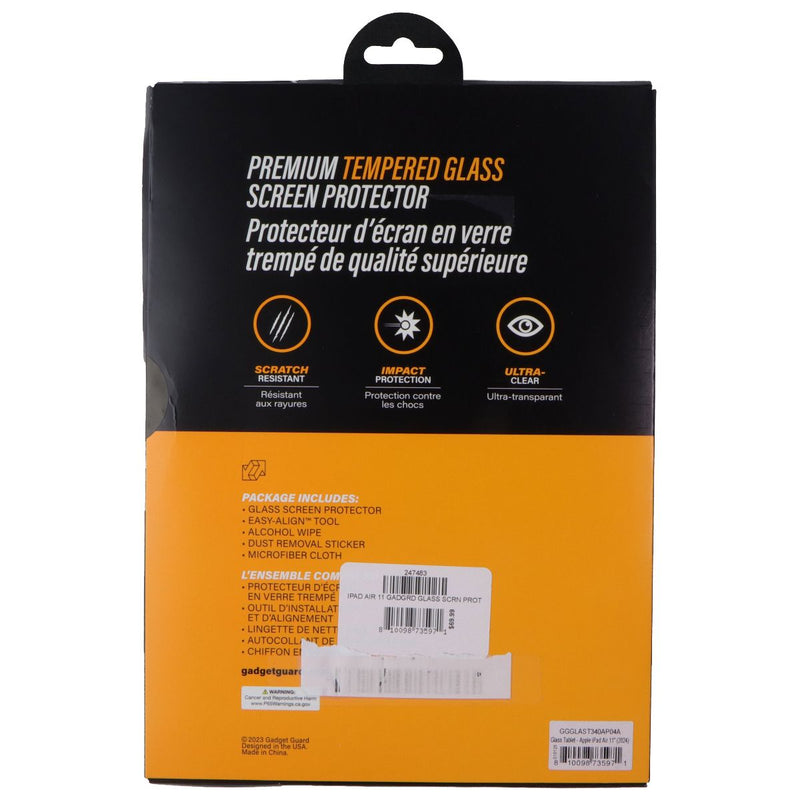 Gadget Guard Glass Screen Protector for Apple iPad Air 11-inch (2024)