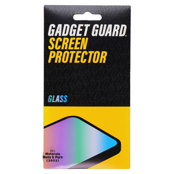 Gadget Guard Glass Screen Protector for Motorola Moto G Pure (2021)