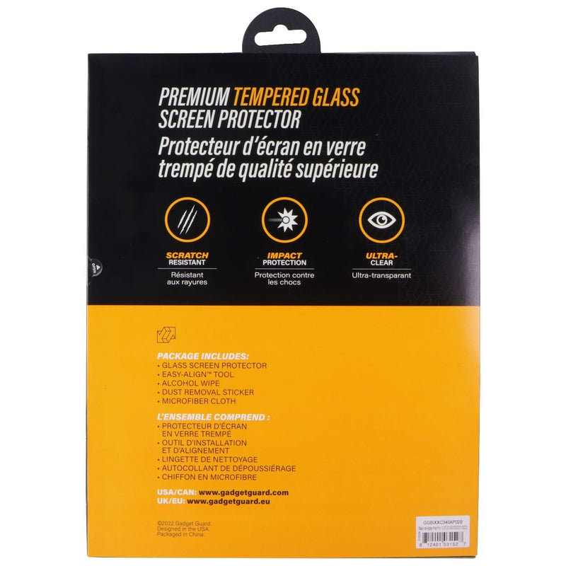 Gadget Guard Tempered Glass for Apple iPad Pro (12.9) 3rd Gen - Clear