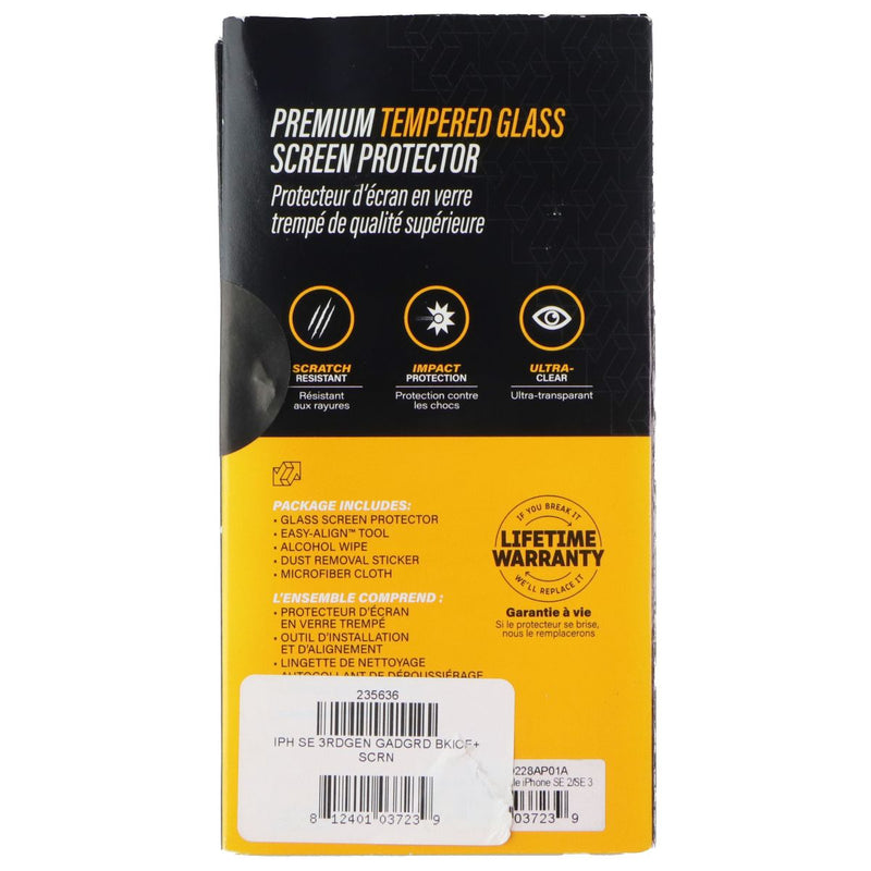 Gadget Guard - Glass Series Screen Protector for Apple iPhone SE 3rd/2nd Gen