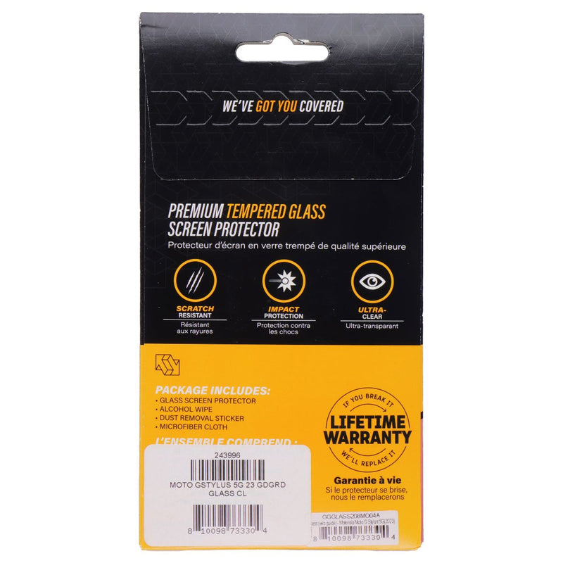 Gadget Guard Tempered Glass Screen Protector for Motorola Moto G Stylus 5G 2023