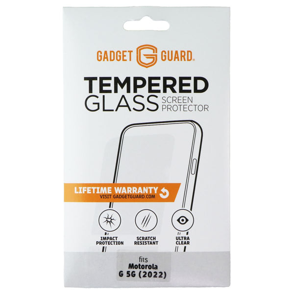 Gadget Guard Tempered Glass Screen Protector for Motorola G 5G (2022)