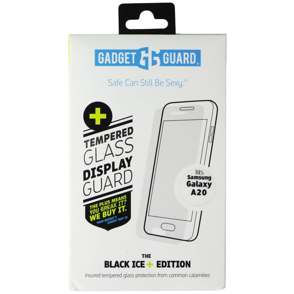 Gadget Guard (Black Ice+) Tempered Glass for Samsung Galaxy A20 - Clear