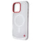 Gadget Guard G-Form Case for MagSafe for Apple iPhone 16 Pro Max - White / Red