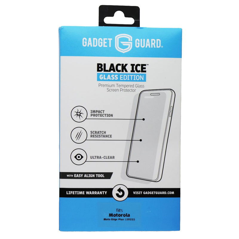Gadget Guard Black Ice Glass Screen Protector for Motorola Moto Edge Plus (2022)