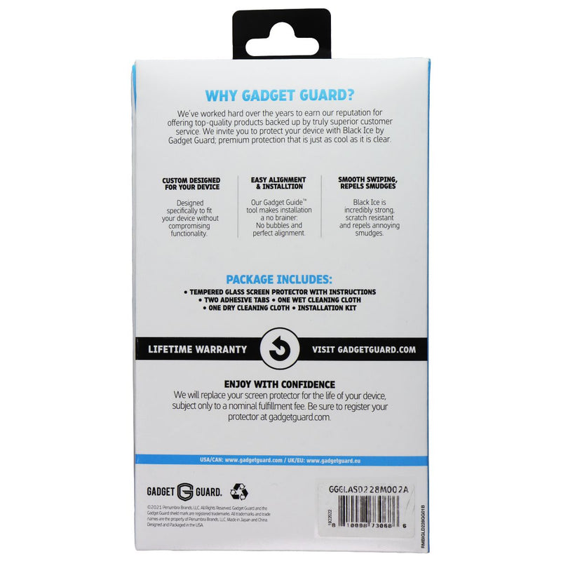 Gadget Guard Black Ice Glass Screen Protector for Motorola Moto Edge Plus (2022)