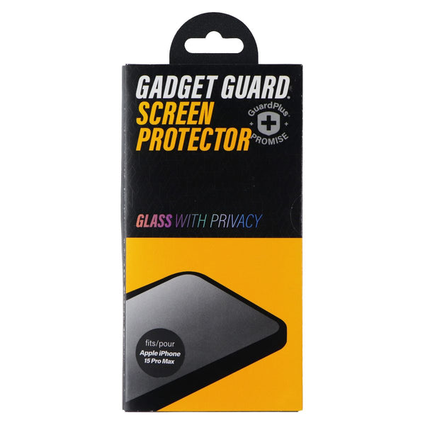 Gadget Guard Glass Screen Protector for Apple iPhone 15 Pro Max - Privacy