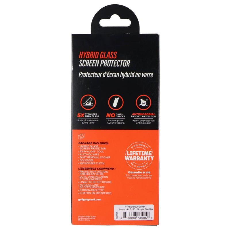 Gadget Guard UltraShock Hybrid Glass Screen Protector for Google Pixel 8a