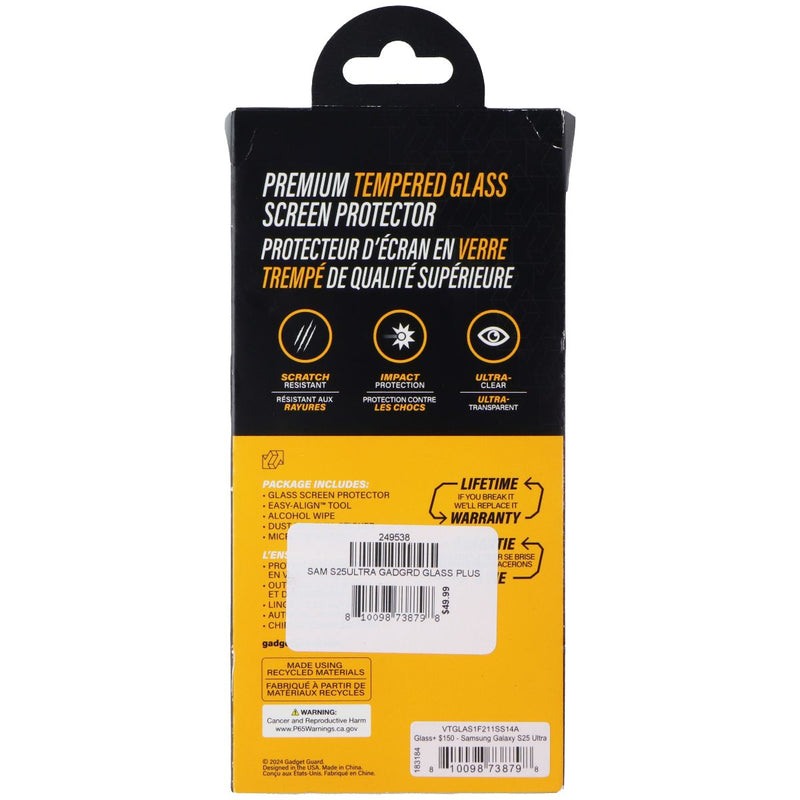 Gadget Guard Glass Screen Protector for Samsung Galaxy S25 Ultra