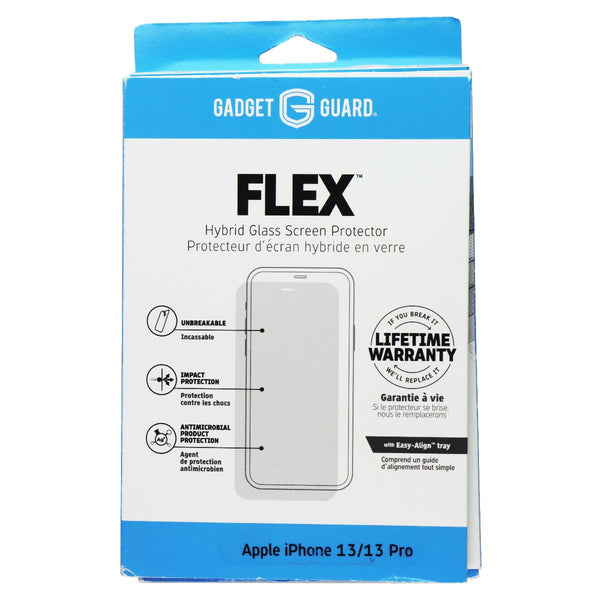 Gadget Guard Flex Hybrid Glass Screen Protector for iPhone 13 and iPhone 13 Pro