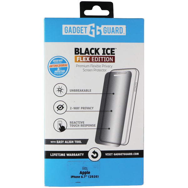 Gadget Guard Black Ice Flex Screen Protector for iPhone 12 Pro Max - Privacy