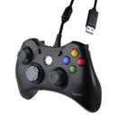 GameStop USB Wired Gaming Controller for Microsoft Xbox 360 - Black (BB-070)