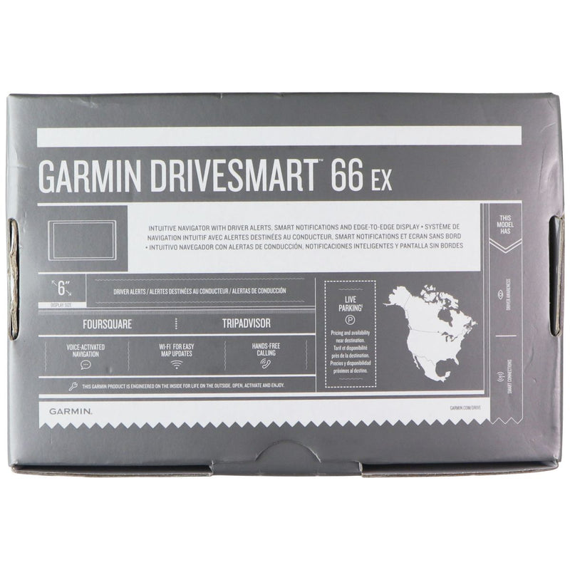 Garmin DriveSmart 66 EX 6-inch GPS Navigation Device (010-02469-13)
