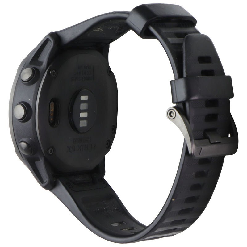 Garmin Fenix 6X Pro Multisport GPS Watch - Black Case/Black Band - 51mm