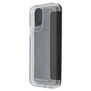Gear4 Wembley Flip Series Case for Apple iPhone 12 and 12 Pro - Clear/Gray
