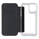 Gear4 Wembley Flip Series Case for Apple iPhone 12 and 12 Pro - Clear/Gray