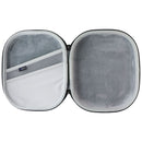 Geekria Shield Hardshell Headphones Case for SkullCandy Crusher - Black/Gray