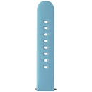 Generic Silicone Watch Band for GizmoWatch - Light Blue / Adjusting Side