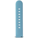 Generic Silicone Watch Band for GizmoWatch - Light Blue / Adjusting Side