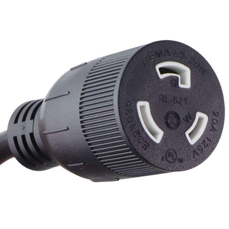 Generic NEMA N5-20P to L5-20R Pigtail Power Adapter Cord - 20A