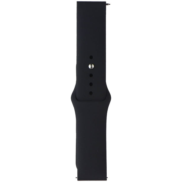 Generic Silicone Sport Watch Band (22mm) - Black