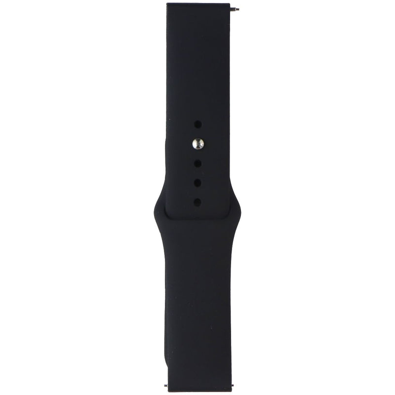 Generic Silicone Sport Watch Band (22mm) - Black