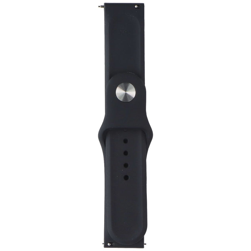 Generic Silicone Sport Watch Band (22mm) - Black