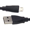 Mixed Micro-USB to USB Charge & Sync Cables - Black (Single) / Mixed Length
