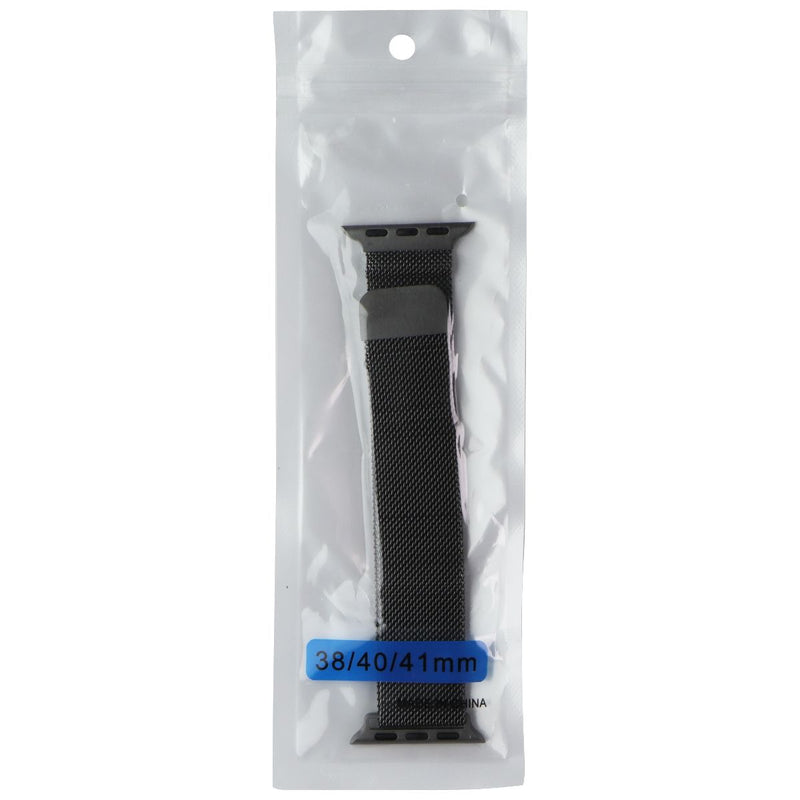 Generic Watch Band for Apple Watches 38-44mm Graphite Milanese Loop