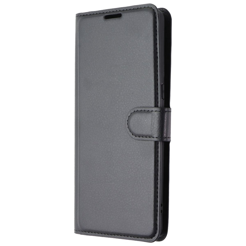Generic Faux Leather Folio Case for Google Pixel 7 Pro - Black