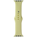 Generic Silicone Watch Band for Apple Watch 42/44mm - Yellow / Small