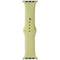 Generic Silicone Watch Band for Apple Watch 42/44mm - Yellow / Small