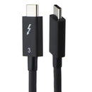 Generic (1.5-Ft / 0.5 M) Thunderbolt 3 USB-C to USB-C Charging Cable - Black