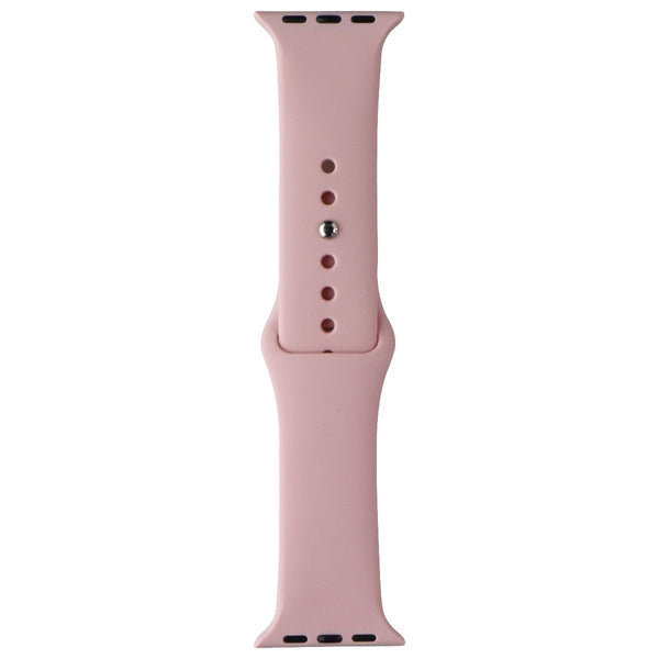Generic Silicone Band for Apple Watch (38/40mm) Small Band + Clasp - Pink